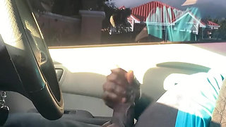 Outdoor Car Jerk off