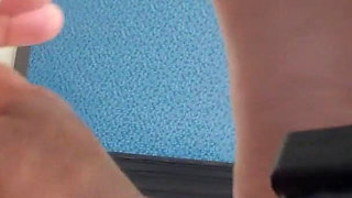 Footjob and Cumshot with Kinky Feetures