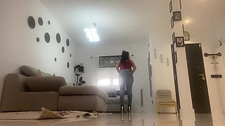 High Heels and Big Farts in Jeans