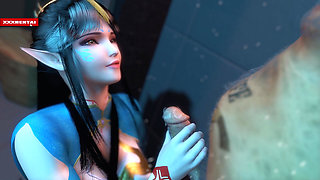 Feng Qing Er Animated and Voluptuous - 3D Animation