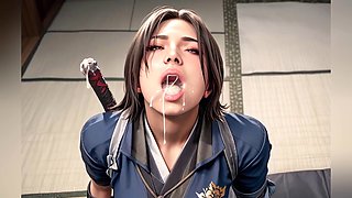 New animated features in a cartoon movie with a hot blowjob scene