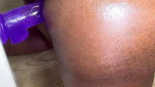 Trying Not to Get Caught Taking Backshots Mastubating.