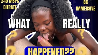 Pov: Chocolate Queen Amelia Star 8k - 240 Mbps Bitrate - Blowjob, Squirt & Hardcore