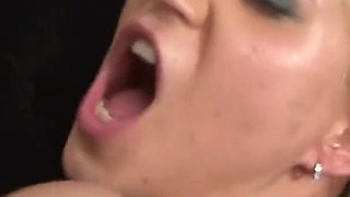 Alone with many cocks to enjoy