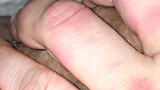 Step mom hand has allergy on step son dick while handjob