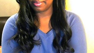 Hot Black Maid Does Some Webcam Black and Ebony