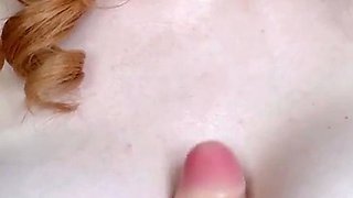 Big boobs milf masturbates with her dildo