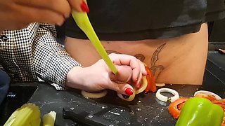 CBT. Extreme Dick and Urethral Torment in the Kitchen! Cooking Cock 2. Episode 2/3. Full.
