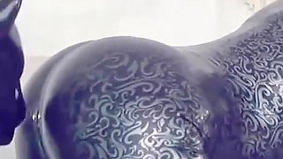 Latex Rubber Positive Femdom Role Play! Arya Grander