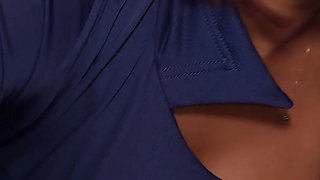 Colombian Stewardess Does Oral Sex at the Airport Then Gets Fucked Hard! - Abella Olsen