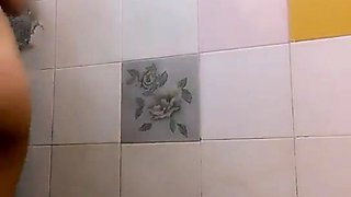 Tasha geek pregnant shaving in amateur porn shower solo