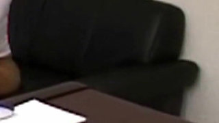 Busty French Babe Got Her Tight Ass Fucked by Boss and Covered with Cum