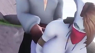 Elf Fucking a Draenei Girl in the Land of Azeroth - Warcraft Porn Parody
