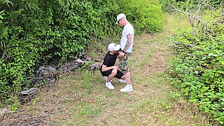 Couldn't Wait to Fuck My Gay Boy Bareback by the Railroad
