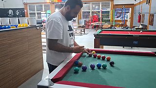 She Couldn't Play Pool, but She Knew How to Take a Cue in Her Pocket