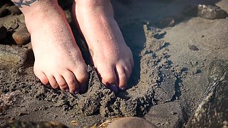 Feet at the Beach