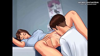 Stepsister's petite pussy gets filled during steamy shower session