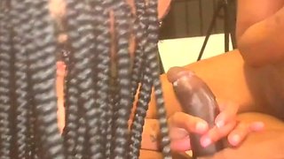 Hot Black Maid Does Some Webcam Black and Ebony