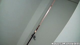 19 yr old first ever timer Megan Salinas makes handsome point of view tape