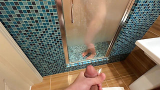 You Can't Get Into a Nursing Stepmom, so Get Breast Milk on a Dick and Cum on Big Tits