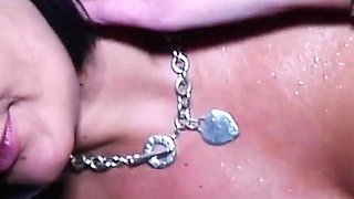Attractive Slutty MILF Drives Down to the Dirty Dogging Spot and Gets Lucky with Two Big Cock Studs