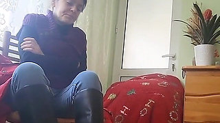 Humiliation and footjob