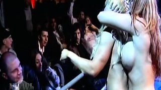Nude Wrestling show