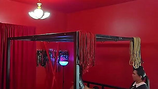 Femdom Caning Session