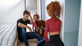 Animated stripper cartoon scenes and wild hentai action featuring Misskitty2k