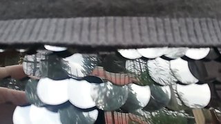I Show My Tits in the Garden and Then Piss in My Tight Pants