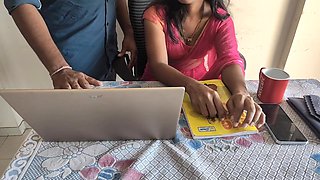 Skinny Latina Gets Fucked on Office Desk by Coworker