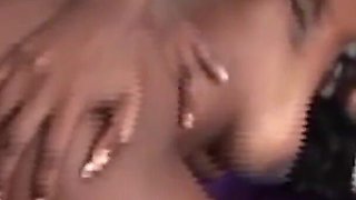 After a Hard Fuck by BBC This Black Slut Takes Cum in Her Mouth