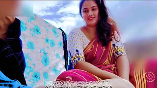 Desi Village Aunty Soniya Outdoor Fuck with Young Neighbor Boy's Thick Cock Hindi Audio