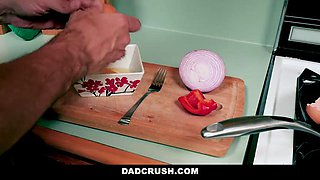 DadCrush - Cute Teen Sucks Off Stepdaddy s Fat Cock