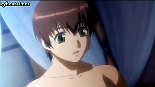 Hot anime girl with big tits