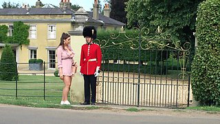 Stroking The Guard's Post With Danny D, Sofia Lee - Brazzers