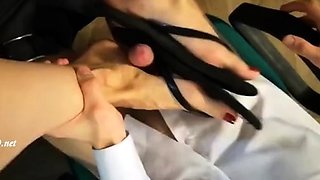 Goddess Shanika FlipFlop Footjob