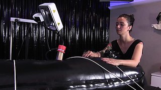 Amateur Busty Brunette Striptease