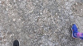 Turkish Stepmother Shows Horny Stepson How She Pisses From Her Hairy Pussy