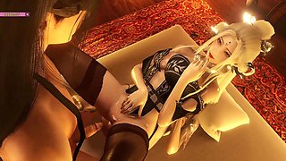 Lucky Solider Fuck 2 Beauty Lord's Wife - 3D Animation Hentai