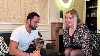 Busty and lusty housewife can't stop cheating on husband