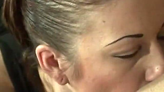 Tattooed sluts strapon fun