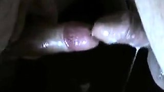 Docking, Cumming in Foreskin - Gay Amateur Handjob