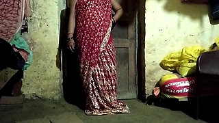 Young Indian Couple Kissing