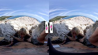 Summer Is Cuming - Amateur Outdoor Blowjob - Sexlikereal