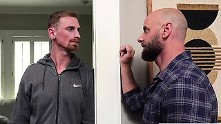 Lane Colten tongues Stevie Trixx man pussy