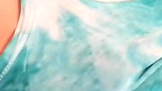 Aunty Smokes a Cigaratte in Night Gown