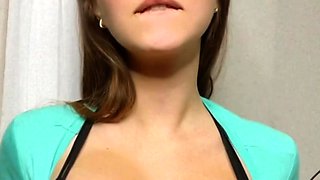 Big boobs milf masturbates with her dildo