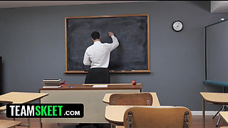 Real Teacher Is Balls Deep Inside His Best Student