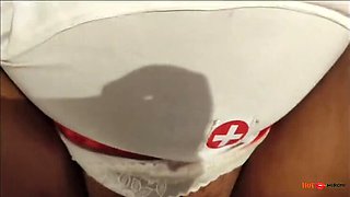 Naughty Nurse Neetu Tastes Sperm - Hot Blowjob & Cum in Mouth - Indian Amateur 4K